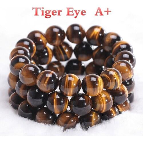 Minimalist Red Tiger Eye Bracelet 4-16mm Boutique Tiger Eye Bracelet Mens Charm Natural Stone Bracelet Handmade Casual Jewelry