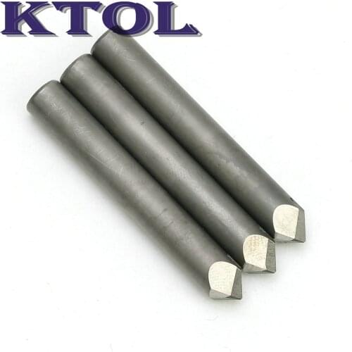 MUCH Longer Life 90 Angle 6*0.4mm Tip PCD End Mill Engraving Bits Carving Stone Tools, Diamond Mill Cutter for Granite Engraving