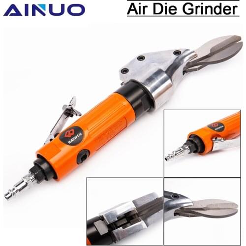 Pneumatic Scissors Air Shears Metal Cutter Steel Straight Blade Power Pliers 2500RPM SC45+HSS Alloy Steel