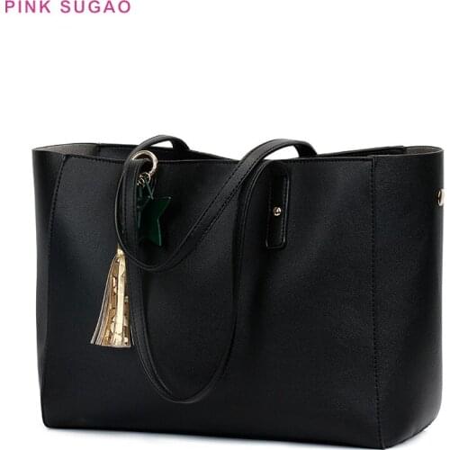 Pink Sugao Composite Bag 2PCS women purse luxury handbags women bags designer fashion shoulder bag leather handbag famous styles