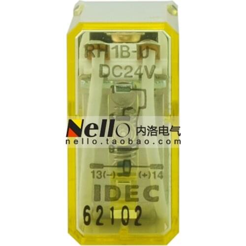 [SA]IDEC Izumi genuine and spring relay RH1B-U DC24V relay DC 24V 5 feet--10pcs/lot