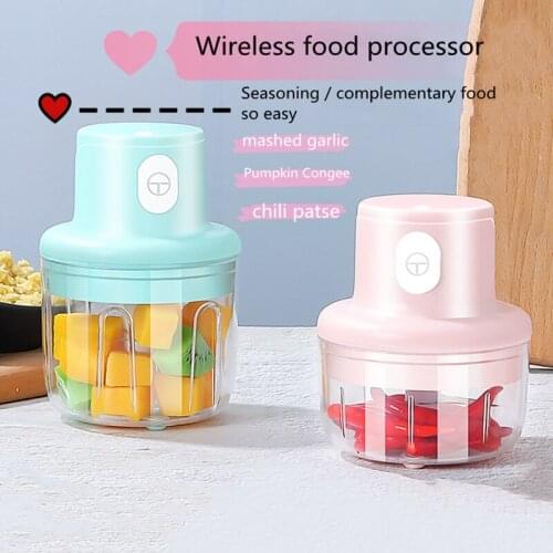 Spot baby food machine multifunctional mini cooking machine electric mashed garlic machine household mashed garlic beater