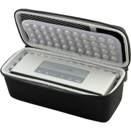 2018 New Top Carry Travel Protective Speaker Case For Bose Soundlink Mini Bluetooth Speaker Cover Extra Space For Plug & Cables
