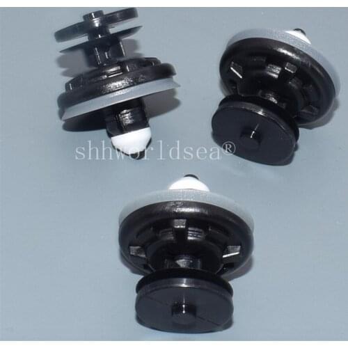 Free Shipping 100PCS With the door of the sealing layer plate Retainer For VW For AUDI Auto Plastic Clips Car Fastener Clips