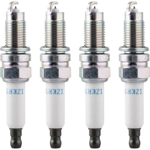 4-6PCS 101905606A IZKR7B Iridium Spark Plug For Audi A3 TT Eos Touareg 3.2 Porsche Cayenne Volkswagen VW Golf Phaeton 0242135510