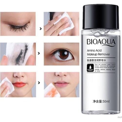 50ml Face Makeup Remover Products Natural Gentle Deep Speed Cleansing Eye & Lip Makeup Remover Non-greasy
