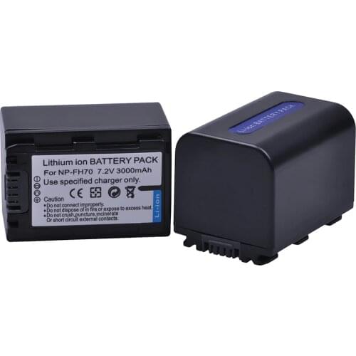 3000mAh NP FH70 NP-FH70 Battery for Sony NP-FH30 NP-FH40 NP-FH60 NP-FH50, DCR DVD508 DVD408 DVD308 DVD105 HC28 SR300 SR200 SR82