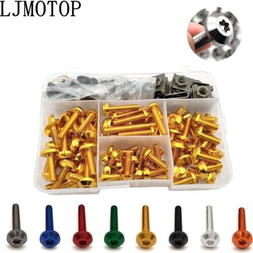For Gas Gas EC2T FSE FSR 250 300 TC125 TE125 Motorcycle Fairing Bolt Nuts Kit Body Fastener Screws
