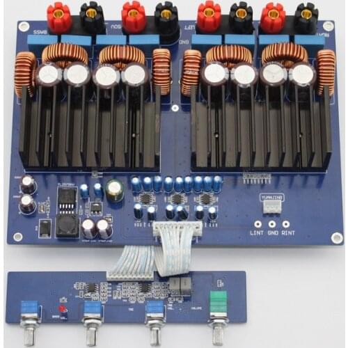 HiFi Class D TAS5630 2.1 High Power Amplifier Board opa1632 TL072 600W + 2 * 300 DC48V