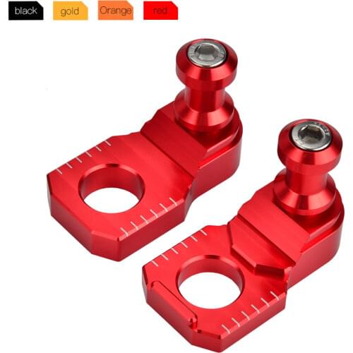 CNC Billet Axle Block Sliders Chain Adjuster For Honda CBR1000RR 2008-2016 CBR600RR 2009-2015 2016 2017 2018-2020