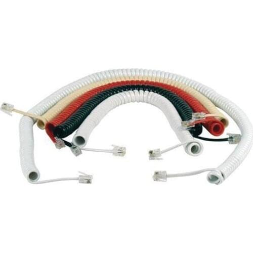 TELEFON SPIRAL CABLE RED