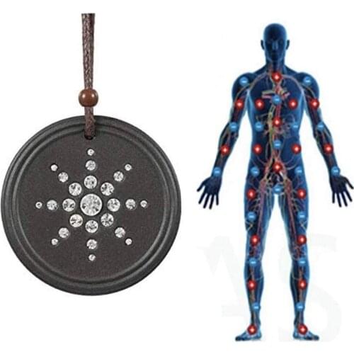 2019 New Anti EMF Radiation Protection Pendant Energy Necklace Scalar Fashion Women Men Quantum Magnetic Field Therapy Necklaces