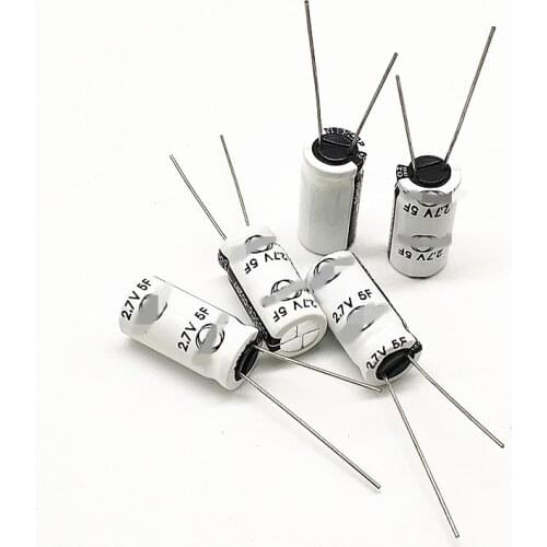 2pcs Original capacitor 2.7V 5F Toy Power Supply with Low Internal Resistance and High Current 2.7V5F
