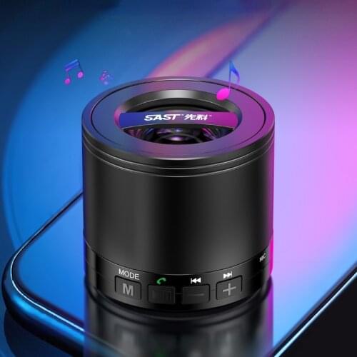 Bluetooth Speaker Mini Wireless Portable Cell Phone Subwoofer Home Loud Gun Small Plugable USB Player