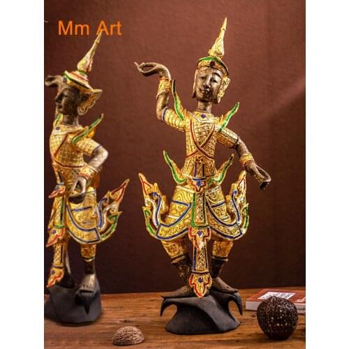 Thailand Thai Buddha Welcome Floor Big Decorations Southeast Asian Characteristic Decoration