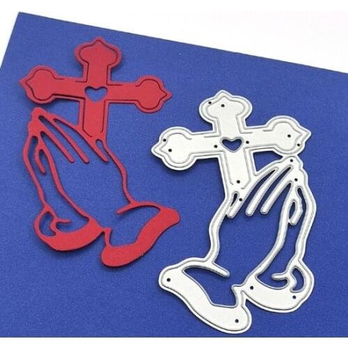 Vine Cross Bless Metal Cutting Dies Stencils For DIY Scrapbooking Decorative Embossing Handcraft Die Cutting Template