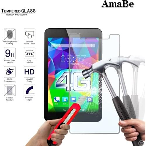 Explosion-Proof Tempered Glass Screen Protector for Cube Talk T7 4G Tablet Glass Guard Film 9H
