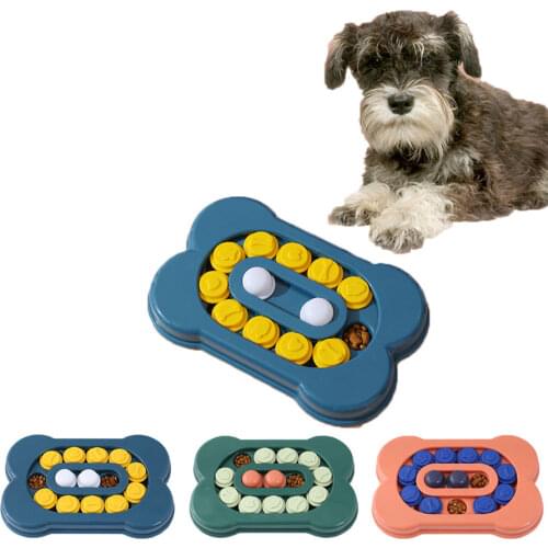 Pet Dog Toy Increase IQ Funny Dog Puzzle Toys Slow Food Choke Prevention Dog Interactive toy Non-slip Durable Pet supplies