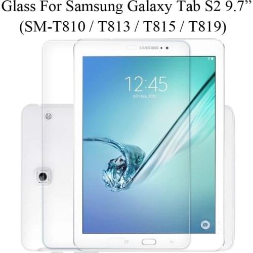 Tempered Glass Screen Protector For Samsung Galaxy Tab S2 9.7 inch SM-T810 T813 T815 T819 Tablet Premium Protective Film Glass