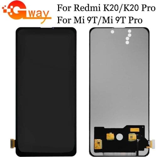 TFT For Xiaomi Redmi K20 Pro LCD 9T Display Touch Screen Digitizer Assembly Replace Parts For Xiaomi Mi 9T Pro K20 LCD + Tools