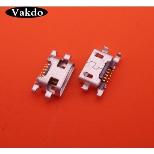 10pcs for Fly IQ270,IQ441,IQ4412 IQ442Q,IQ446Magic2,IQ4491,IQ453 5 pin micro mini USB jack socket type-B Charge port Connector