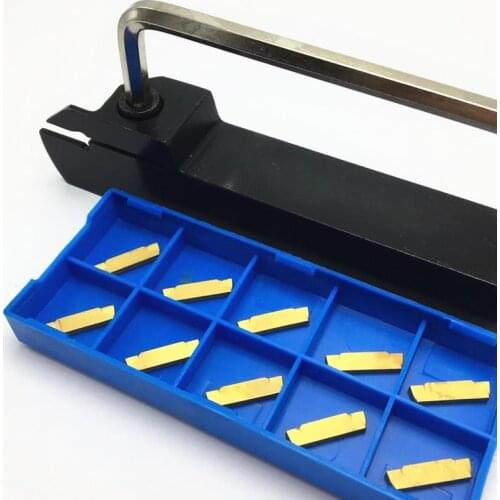 10 pieces MGMN300 M PC9030 NC3020 NC3030 carbide slotted turning tool, CNC + MGEHR1616 MGEHR2020 MGEHR2525 slotted tool holder