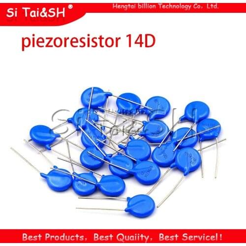 10PCS piezoresistor 14D151K 14D201K 14D220K 14D221K 14D270K 14D431K 14D470K 14D471K 14D561K 14D621K 14D680K 14D821K Varistor