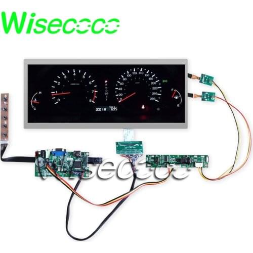 12.3" car lcd display C123HAN01.1 1920x720 hdmi vga dvi board low work temp -40 to 85 wide temperature high brightness 700 nits