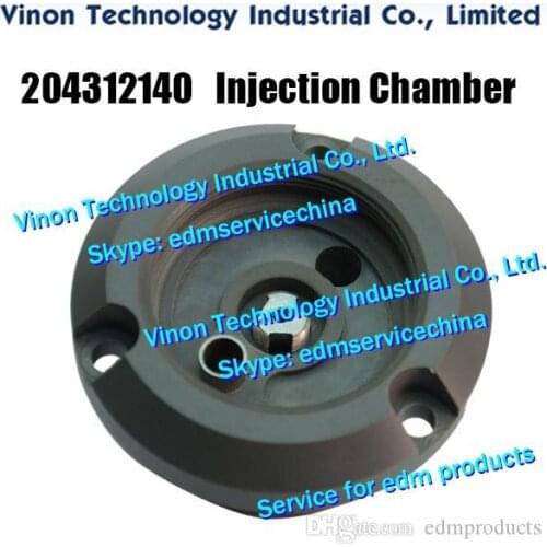 204312140 edm Injection Chamber Lower Ø70x44L for ROBOFIL 100,200,400. Charmilles 431.214,204.312.140,200420451,420.451,430.629