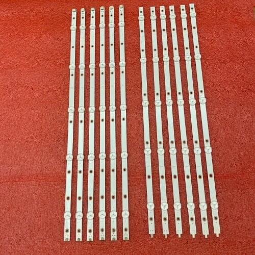 5set=60PCS LED backlight strip for 55PUS7503 55PUS6162 55PUS6262 55PUS6753 55PUS7303 55PUS6703 LB55073 V1_02 TPT550U1-QVN05.U