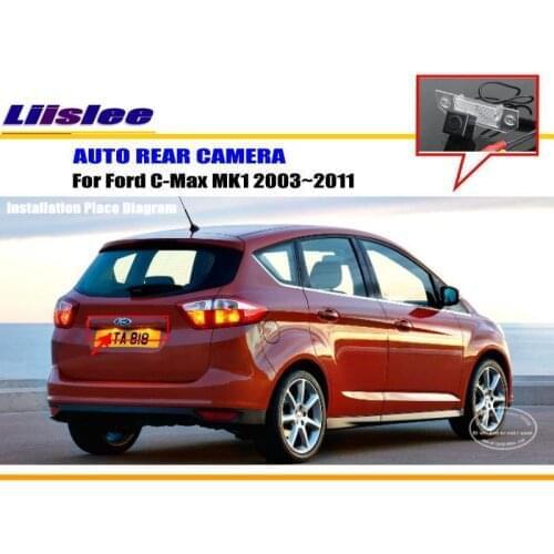 Car Rear view Camera For Ford C-Max MK1 2003~2011 Rear View HD CCD RCA NTST PAL CAM