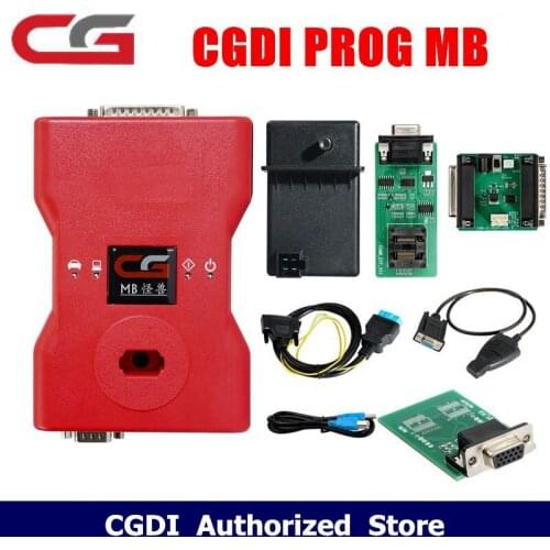 CGDI Prog MB for Benz Car Key Add Fastest for Benz Key Programmer Support All Key Lost Plus ELV Repair Adapter