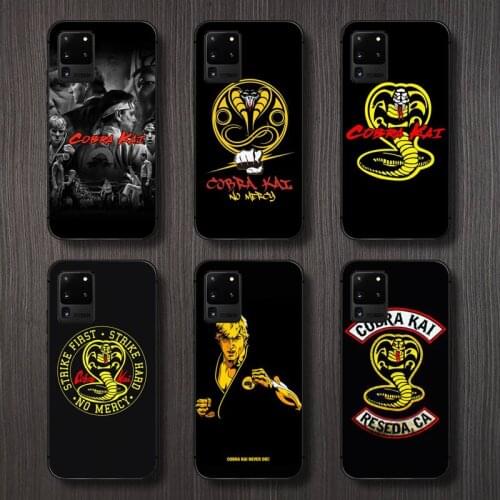 Cobra kai snake Phone Case For Samsung galaxy S 7 8 9 10 20 edge A 6 10 20 30 50 51 70 note 10 plus
