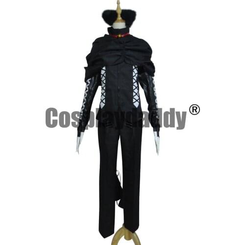 Pandora Hearts Cheshire Halloween Black Suit Set Cosplay Costume