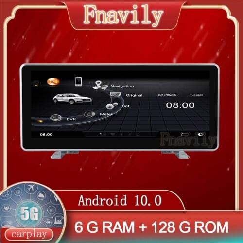 Android 10 Car Radio For Audi Q5 Navigation Multimedia System Autoradio Dvd Player GPS touch screen navigation 10.25"