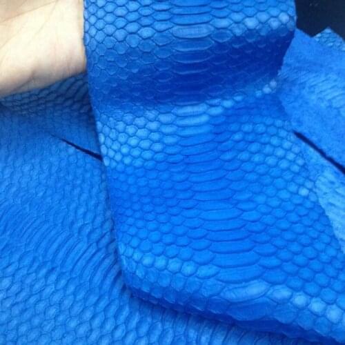 Customerized Matte Genuine Snake skin Leather Piece ,Cutted Bellyskin for Sandal/Purse,Free Shipping