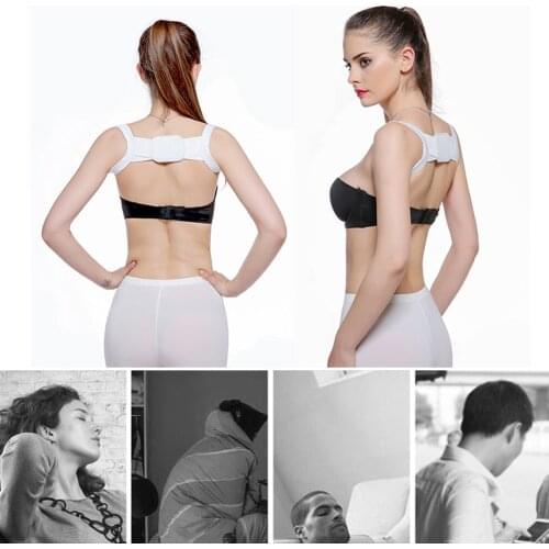 Back Shoulder Posture Corrector Adult Children Corset Spine Support Belt Correction Brace Orthotics Correct Posture Health