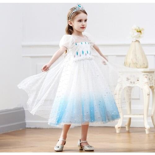 Lace Princess Girl Dress Christmas Birthday Party Clothing Kid Wedding Tutu Flower Dresses Prom Design Costume Formal Gowns