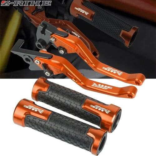 Motorcycles accessories Adjustable Folding Brake Clutch Levers Handlebar Hand Grips Set For 990SMR SMT 990 SMR 2009-2013 12