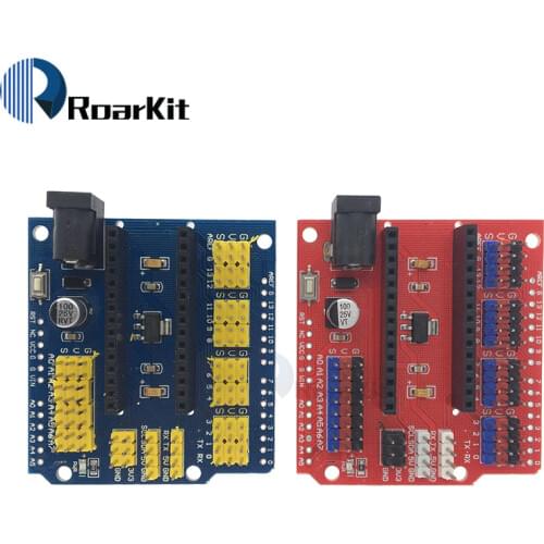 NANO I/O IO Expansion Sensor Shield Module For Arduino UNO R3 Nano V3.0 3.0 Controller Compatible Board I2C PWM Interface 3.3V