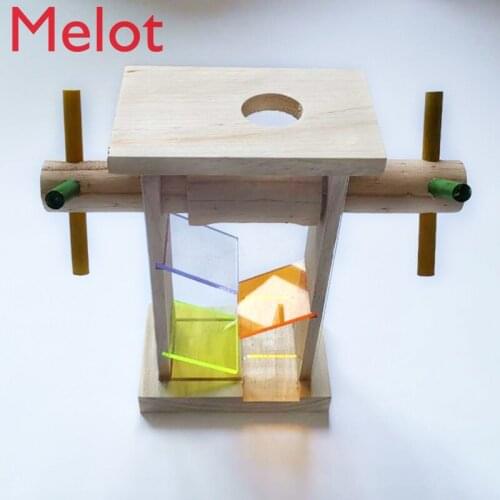 Parrot Supplies Bird Educational Toys Bite Swing Climbing Grinding Claw Grinding Mouth Xuanfeng Peony Little Sun