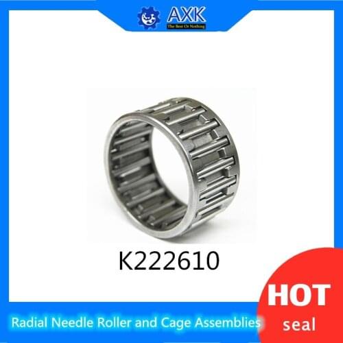 K222610 Bearing size 22*26*10 mm ( 2 Pcs ) Radial Needle Roller and Cage Assemblies K222610 29241/22 Bearings K22x26x10
