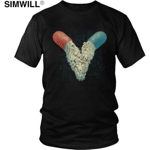 Vintage Neo Tokyo Akira The Capsule Tshirts Mens Unique Short Sleeves 100% Cotton Tees Japanese Anime Manga T Shirt Merchandise