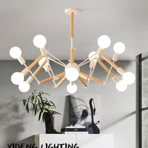 Vintage Modern LED Chandelier Spider Lustre E27 Livingroom Lighting For Kitchen Restaurant Chandeliers Fixture Lights LED