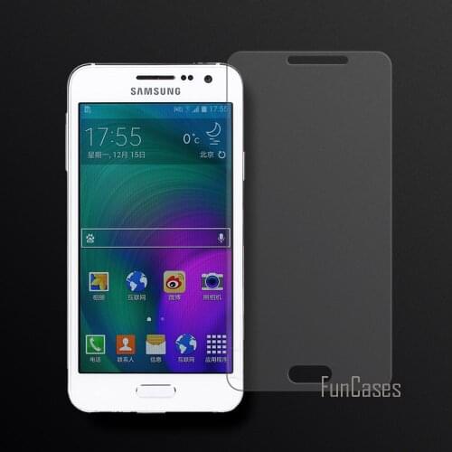 Tempered Glass For Samsung Galaxy A3 A300 A300F Screen Protector Film For Samsung Galaxy A3 2015 0.26mm HD Film 2.5D Curved Edge