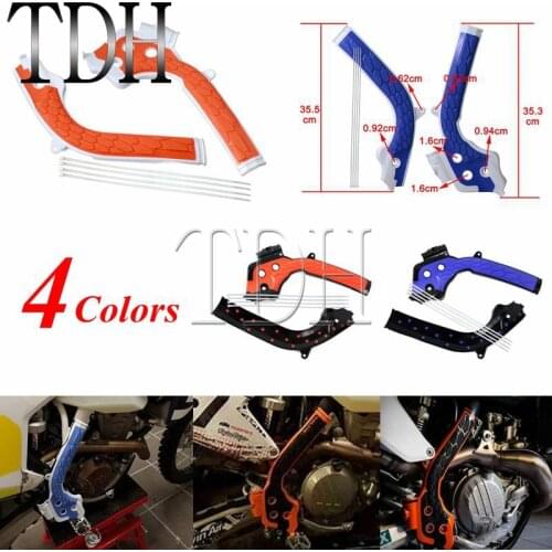 For TE FE FC TC Motorcycle Frame Guard Protection Cover for SXF EXC EXC-F 125 150 250 300 350 450 MX Enduro Motocross