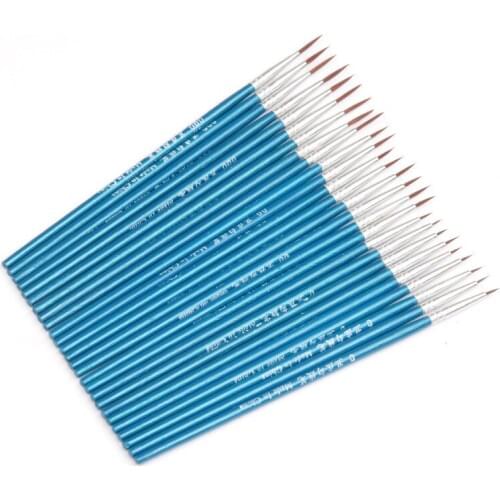 1pc S/M/L Size hook line pen digital oil painting brush DIY art supplies tool Art Stationery Drawing Brush