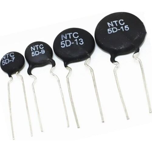 20pcs Thermistor Resistor NTC 10D-9 Thermal Resistor