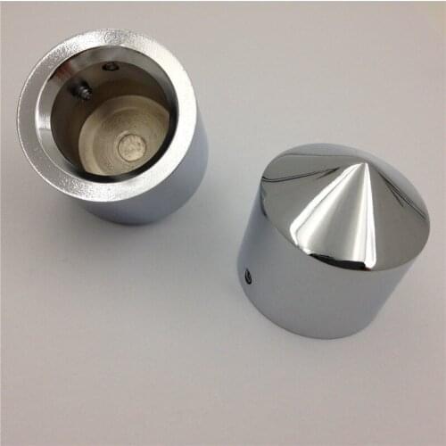 Aftermarket Free Shipping Motorcycle Parts New 29mm Axle Nut Cap for Harley Choppers Honda Suzuki Kawasaki Yamaha CHROMED