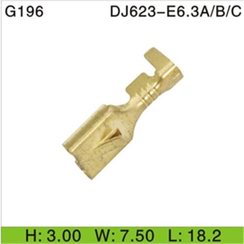 Free shipping 1000pcs Car Electronics & Motorcycle Accessories & Parts G196 female terminal connector